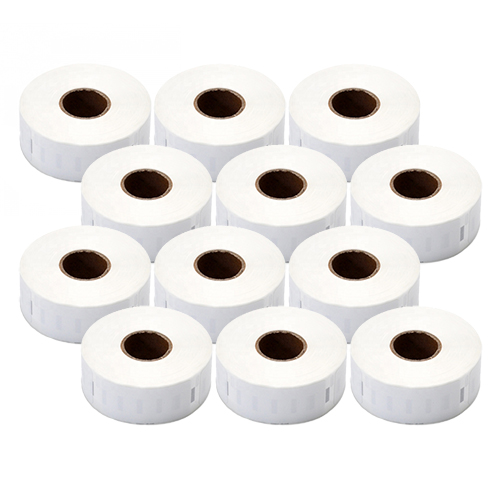 Dymo 11352 compatible labels, 25 x 54mm, 12x 500 labels