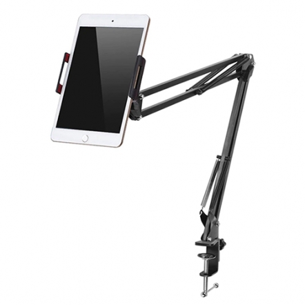 Aluminium smartphone- en tabletstandaard met verstelbare arm