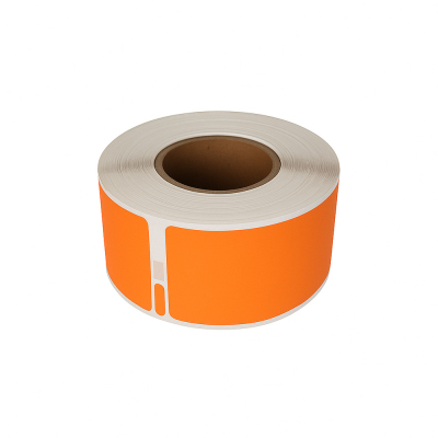 Dymo 99010 orange compatible labels