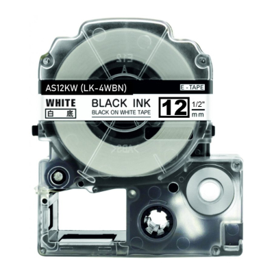 Epson LK-4WBN compatible letter tape