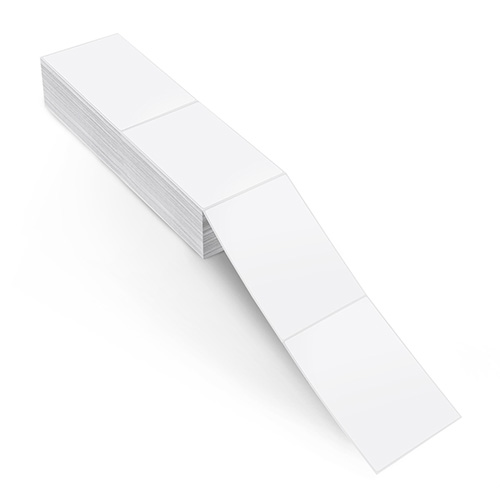 Fanfold shipping labels, 102 x 210mm, 2.000 labels